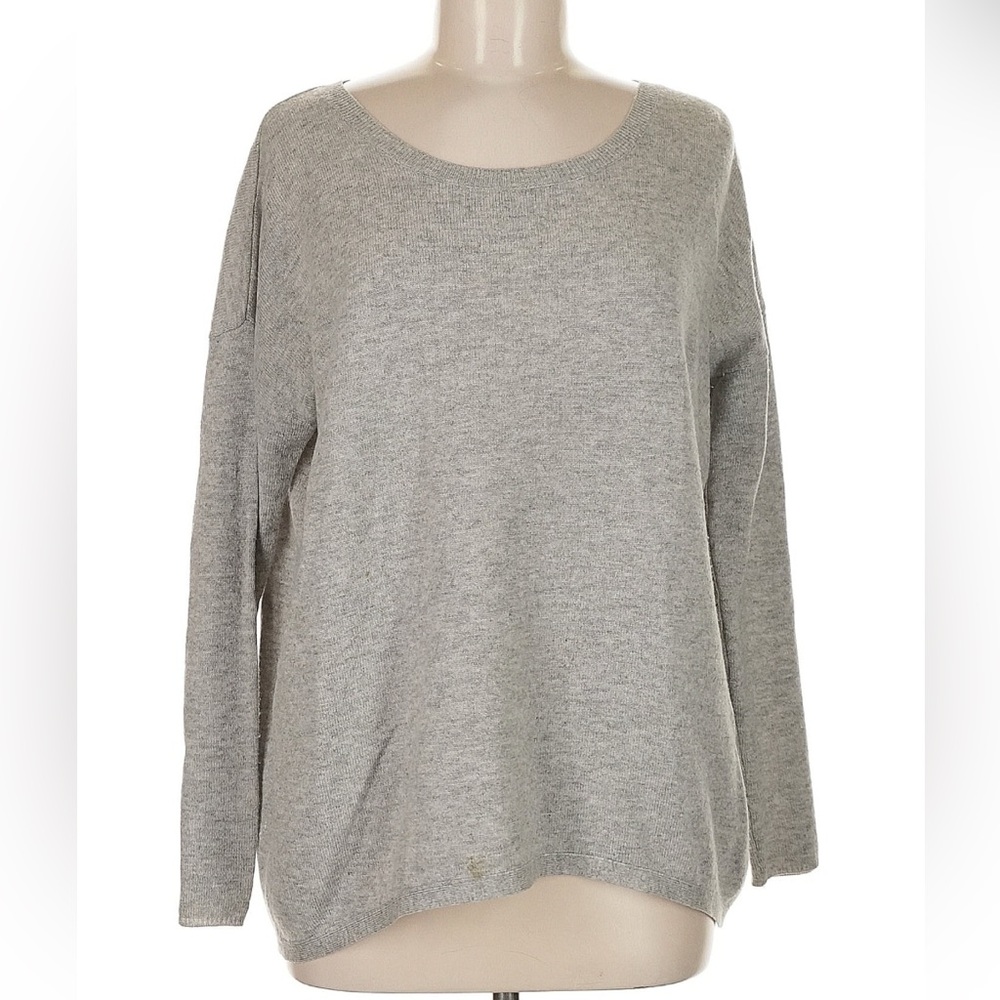 Joie Gray Open Back Sweater